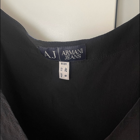 Armani Exchange Silk Mini Dress, Size 6 - Picture 5 of 7